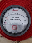 Dwyer Magnehelic Differential Pressure GAGE(0 .20 )WC,102036-00. Fixed Price $50.00.