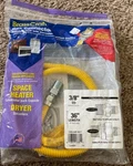 Brass Craft CSSL44R-36P Safety Plus Coated Gas Connector 3/8 Od X. Fixed Price $20.00.