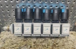 "lot Of Festo MS4-LRB-1/4-D6-AS Pressure Regulators 529479 (14 BAR/210 Psi). Fixed Price $599.99.