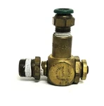 Parker Schrader Bellows LB5 Flow Control With Brass Fitting 3251-0250 Used. Fixed Price $41.16.