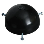 Plastic Oddities Mushroom Vent Cap 3" 4" Exterior Pipe Cover Portable Toilet. Fixed Price $14.13.