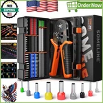 High-quality Ferrule Crimp Tool With Ergonomic Handle Storage Box 9 Types. Fixed Price $47.99.