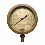 Acme 3924 Tons 76.97 2-7" Rams Hydraulic Gauge 7"W X 1/4"D 3/8"BW. Fixed Price $155.00.