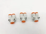 Lot Of New Smc KQ2U09-11A One Touch Fittings 5/16" Tube Od X 3/8" Port. Fixed Price $29.95.