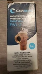 New Cashacme FWL-2 Pressure-only Relief Valve 14737-0150 3/4". Fixed Price $19.08.