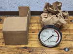 Vintage Nos Marsh Instrument Co. 3-1/2" 15000PSI Hydraulic Gauge New. Fixed Price $49.99.