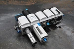 Festo Pneumatic Valve Assembly 541268, 529188, 529853, 527682 And 527684. Fixed Price $350.00.