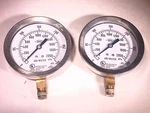 Brc W101 Fire Protection Pressure Gauge Air/water 0-300 Psi 4" Lot Of 2. Fixed Price $24.00.