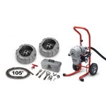 Ridgid 23712 K-1500A Sectional Drain Cleaner W/ A-1 Mitt, 0.75 Hp, C-11 Cable. Fixed Price $4304.06.
