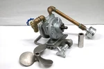 Neptune BC-7.4 Barell Air Mixer W/ Gast 6AM-FRV-81 Motor #2602. Fixed Price $749.00.