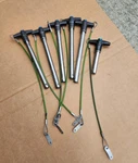 Lot Of Jergens 801094 (5)/KLP 801086 (1) Quick Release Pin T-handles Used. Fixed Price $70.00.