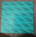 Thermoseal Klingersil C-4401 Square Gasket Material Sheet 1/16" Thick, 8" X. Fixed Price $13.50.