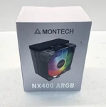 Montech NX400 Argb - Cpu Air Cooler, Single Tower, Advanced Heat Pipes. Fixed Price $25.99.