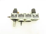 Numatics S32E-04BKLM Pneumatic Filter Regulator Valve Block W/soft Start. Fixed Price $110.49.