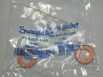 Swagelok Copper Gaskets With Retainers, CU-8-VCR-2-GR. Fixed Price $15.89.