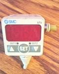 Smc ZSE40-C6-22L Digital Pressure Switch. Fixed Price $35.00.