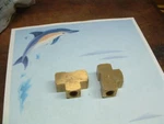 2 New Brass Tee Coupler Pipe Fittings Fpt 1/4" X T004 Coilhose Usa. Fixed Price $6.00.