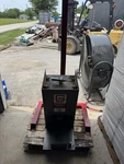 Quickpac QP-50 Gray Oil Filter Crusher. Fixed Price $800.00.