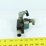 Mac 45A-L00-DAAJ-1KD Solenoid Valve 120VAC W/ 4-PORT Block & Humphrey SQE-2. Fixed Price $66.73.