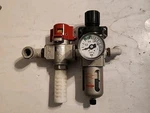 Smc AW20-02BG-C Filter Regulator System With VHS30-NO2-Z Free Shipping. Fixed Price $44.99.