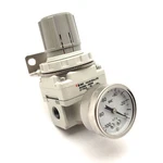 Smc IRV2000-N02BG Vacuum Regulator With Gauge And Bracket, -100 -1.3KPA. Fixed Price $125.00.