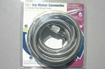 New & 496-922EF 1/4" X 120" Braided Stainless Steel Icemaker Connector Kit. Fixed Price $12.95.