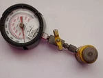 Enerpac LH50 Hydraulic Load Cell, Capacity: 20,000 Lbs, With Gauge. Fixed Price $1100.00.