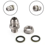 Turbo Oil Pan Sump Return Drain Adapter Bung Fitting 10AN To M18X1.5 Silver ... Fixed Price $15.59.