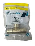 Sharkbite Barb Insert Tee, Brass, 1-IN. UC374LFA 1"X1"X1". Fixed Price $8.99.
