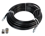 Schieffer 1/4" X 100' 4400 Psi Thermoplastic Sewer Jetter Hose & 5.5 Nozzles. Fixed Price $121.99.
