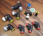 Festo Legris Smc (10) Push-to-connect 6 &8 Mm Fitting Lot Flow Control Valve. Fixed Price $18.75.