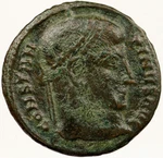 Constantine Great Authentic Ancient Thessalonica Roman Coin Vot Xx I121467. Fixed Price $76.20.