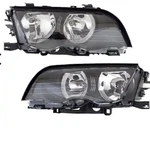 Left & Right Side Headlight For Bmw 323I 1999-2001 Halogen W/ Bulbs Sedan/wagon. Fixed Price $99.00.