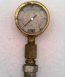 Lenz 0-3000 Filled Air/ Hydraulic Pressure Gauge With Quick Fitting. Fixed Price $69.99.