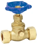 Stop Valve Plus Drain Cap, Lead-free Brass, 1/2 In. Compression. Fixed Price $18.73.