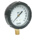 Span LFS-210-200-G-KEMX Pressure Gauge With Internal Seal, To Psi, 1/2. Fixed Price $52.89.