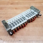 Numatics Assembly Of (13) 006-195B Manifold/bases, W/ End Plates Used. Fixed Price $162.44.