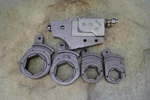 Torq Lite IU-7XL Hydraulic Low Clearance Wrench & Ratcheting Heads Great Set #3. Fixed Price $4999.99.