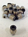 New, (lot 13) Cdc Nitra Pneumatic 1/4" MS12-14N Push-to-connect Straight Fitting. Fixed Price $20.95.
