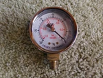 Vacuum Gauge, 0-30 Hg, Valley Instruments, New. Fixed Price $12.95.
