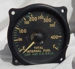 Usaf F-86 Sabre Jet Fighter Pilot's Fuel Gauge Indicator Instrument. Fixed Price $99.95.
