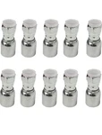 (10 PC)10643 08-06 Parker After Market Hose Fittings 3/8" 1/2" Female Jic. Fixed Price $69.99.
