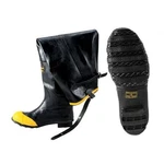 Johnson Wilshire HIP.STL-9 Black Rubber Boots, Size (B78). Fixed Price $83.79.