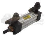 Parker Pneumatic Cylinder Estimated W/ Schrader Bellows 3251-0250 Couplings. Fixed Price $75.00.