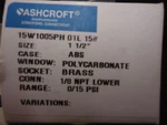 15W1005PH 01L Ashcroft Press Gauge 0-15PSI Size 1-1/2 1/8NPT Lower Brand New!. Fixed Price $17.40.