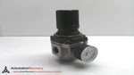 Smc AR4000-04G With Attached Part Number G46-10-02 Pneumatic Regulator #298050. Fixed Price $45.50.