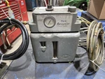Bijur Type Uba Spraymist Pneumatic Coolant System Pump 110V. Fixed Price $280.00.