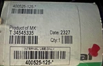 New Asco 400525-125 Red-hat Solenoid Valve Coil 110-120VAC 50/60HZ. Fixed Price $299.00.