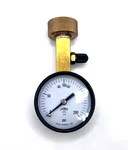 Winters 0-200 Psi Pressure Gauge Brass Industrial Air Water 1/4 Npt. Fixed Price $20.99.