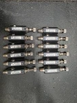 Lot Of Smc NARJ210-M5 Pneumatic Needle Valves Flow Control Regulators. Fixed Price $79.99.
